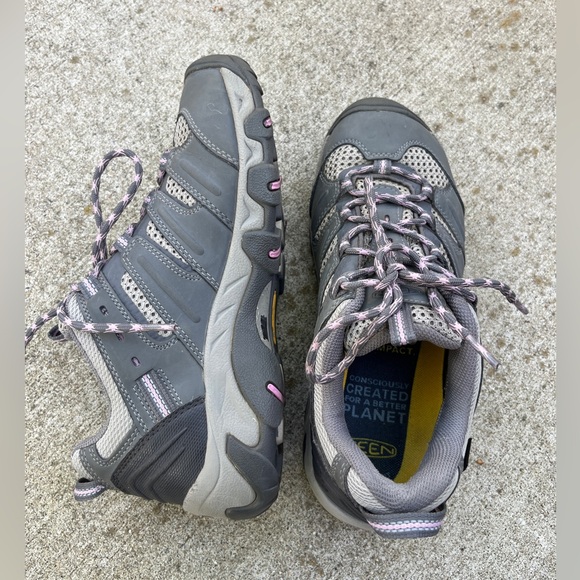 KEEN Koven Women's Waterproof Hiking Shoes Size 7.5 - Picture 10 of 11